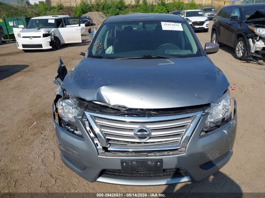 2014 Nissan Sentra S VIN: 3N1AB7AP0EY242788 Lot: 39425831