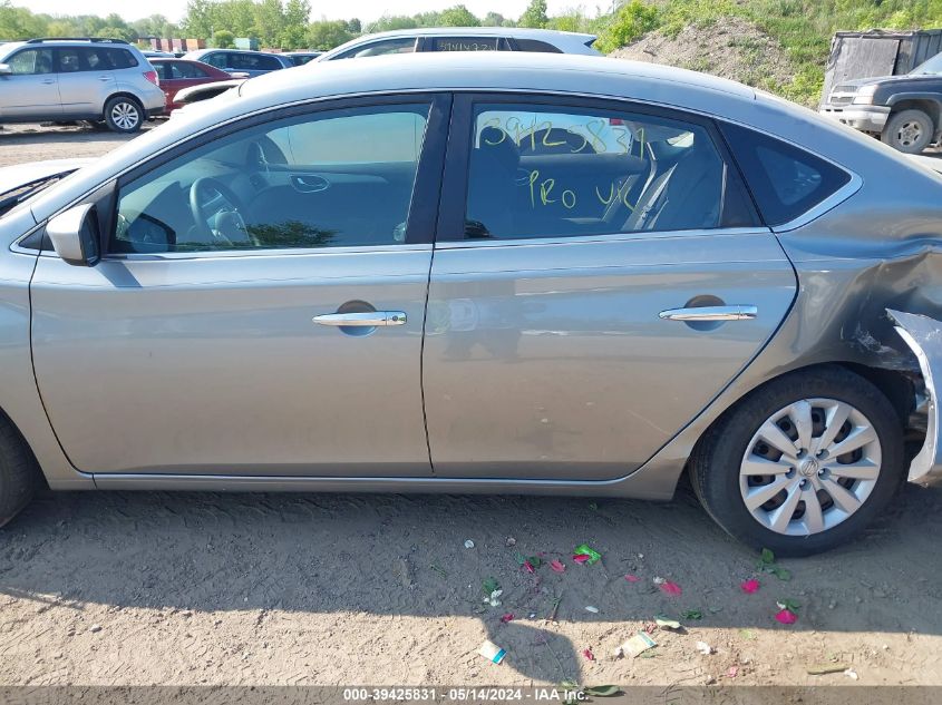 2014 Nissan Sentra S VIN: 3N1AB7AP0EY242788 Lot: 39425831