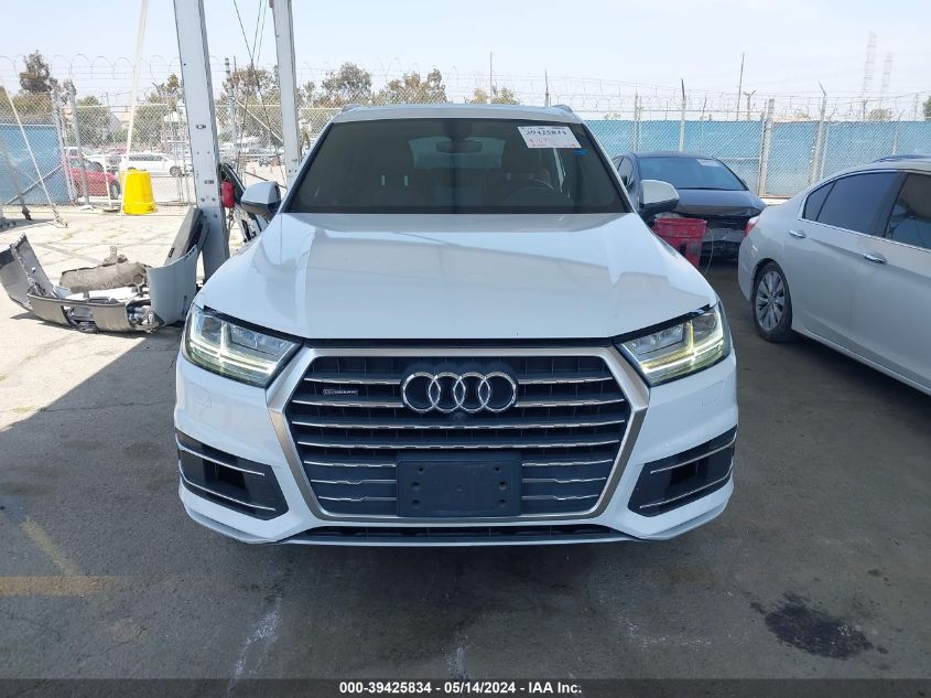 2017 Audi Q7 3.0T Premium VIN: WA1LAAF74HD034512 Lot: 39425834