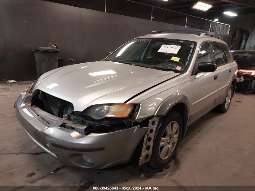 2005 Subaru Outback 2.5I VIN: 4S4BP61C857382532 Lot: 39425843