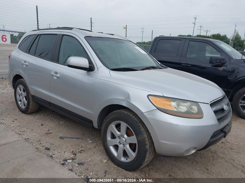 2007 Hyundai Santa Fe Se/Limited VIN: 5NMSH13E47H000446 Lot: 39425851