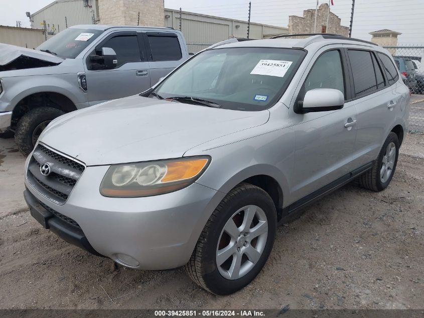 2007 Hyundai Santa Fe Se/Limited VIN: 5NMSH13E47H000446 Lot: 39425851