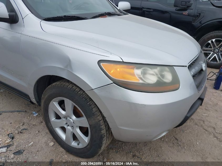 2007 Hyundai Santa Fe Se/Limited VIN: 5NMSH13E47H000446 Lot: 39425851