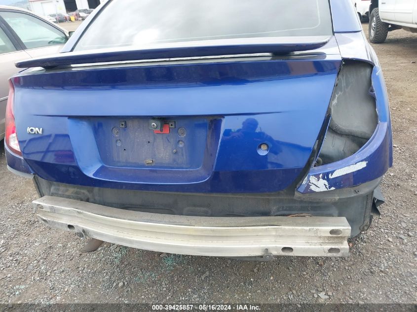 2006 Saturn Ion 3 VIN: 1G8AL58F96Z192485 Lot: 39425857