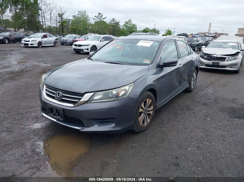 2013 Honda Accord Lx VIN: 1HGCR2F3XDA192397 Lot: 39425859