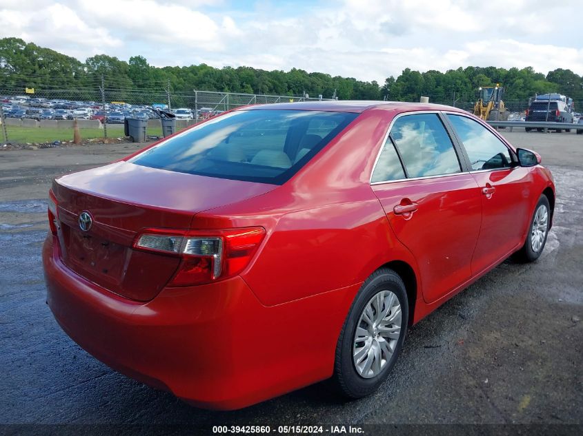 2013 Toyota Camry L VIN: 4T1BF1FK8DU692461 Lot: 39425860