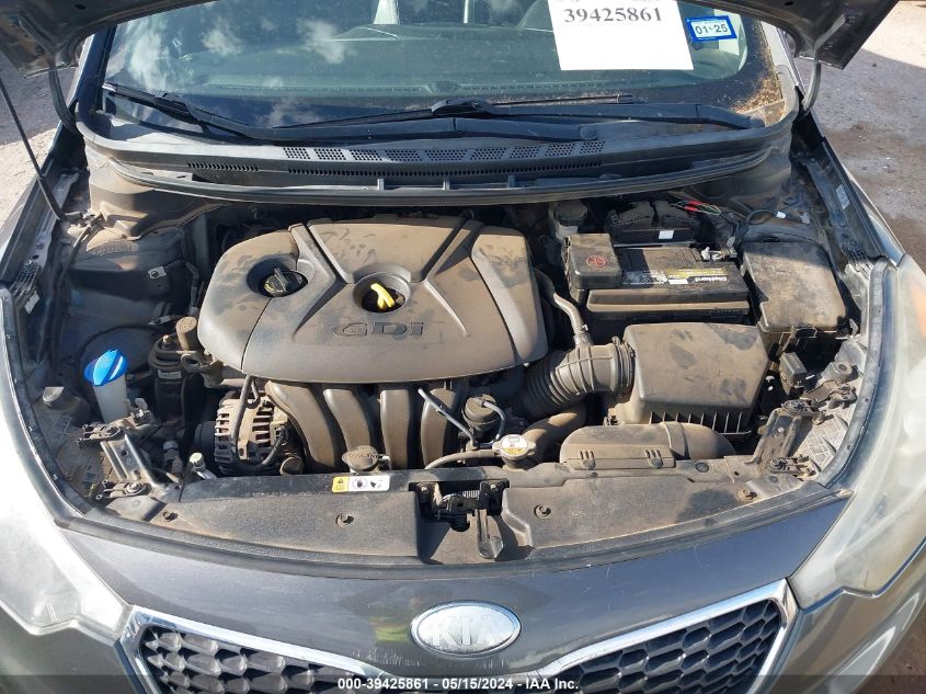 2014 Kia Forte Ex VIN: KNAFZ4A87E5075734 Lot: 39425861
