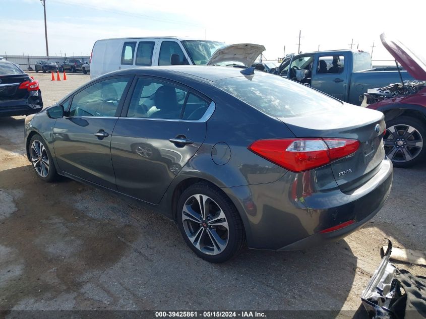 2014 Kia Forte Ex VIN: KNAFZ4A87E5075734 Lot: 39425861