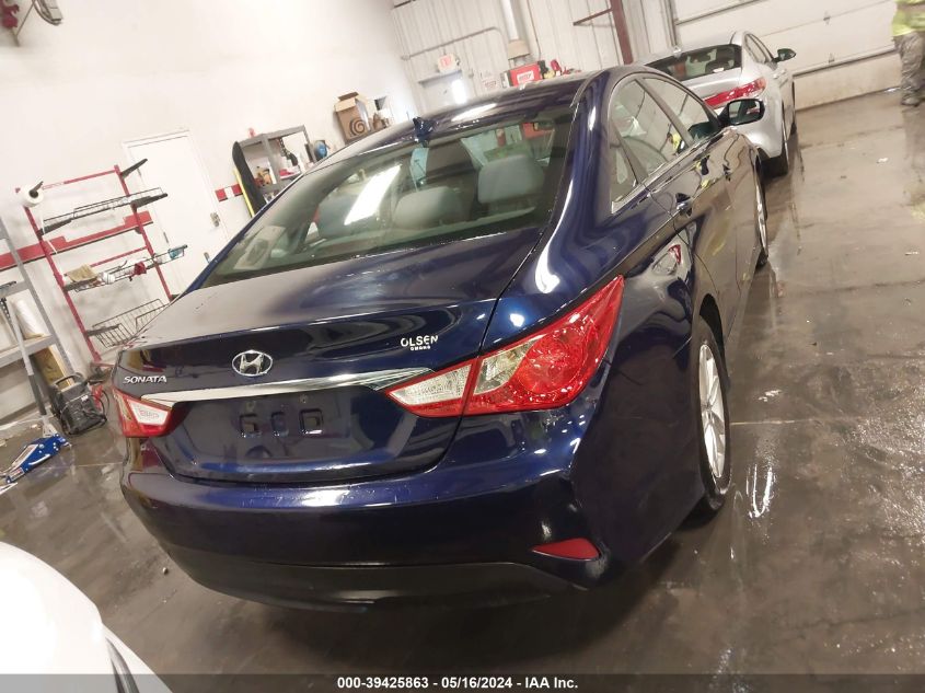 2014 Hyundai Sonata Gls VIN: 5NPEB4AC2EH855258 Lot: 39425863