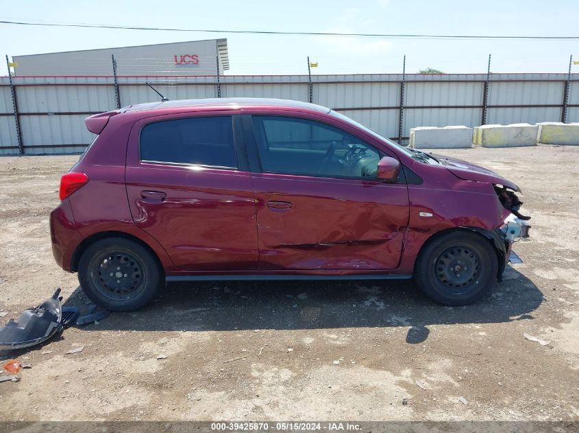 2017 Mitsubishi Mirage Es VIN: ML32A3HJ5HH011922 Lot: 39425870