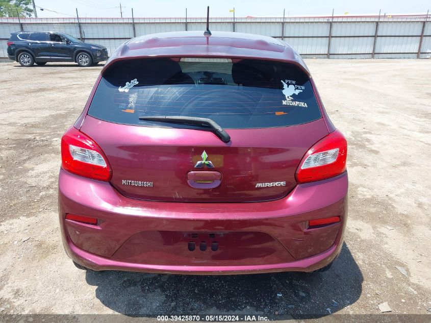 2017 Mitsubishi Mirage Es VIN: ML32A3HJ5HH011922 Lot: 39425870