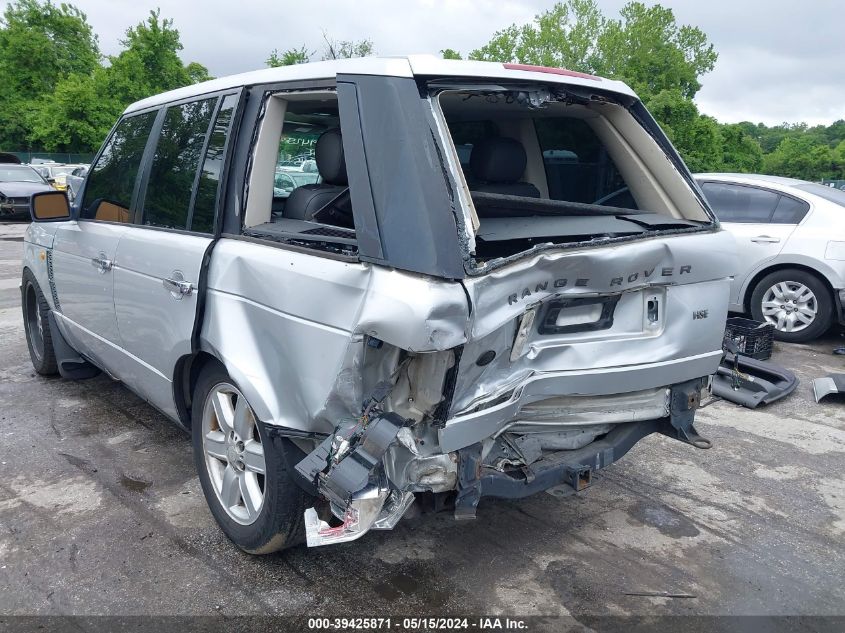 2003 Land Rover Range Rover Hse VIN: SALMB11463A104485 Lot: 39425871