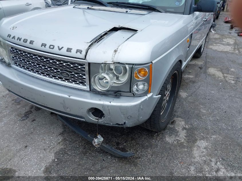 2003 Land Rover Range Rover Hse VIN: SALMB11463A104485 Lot: 39425871