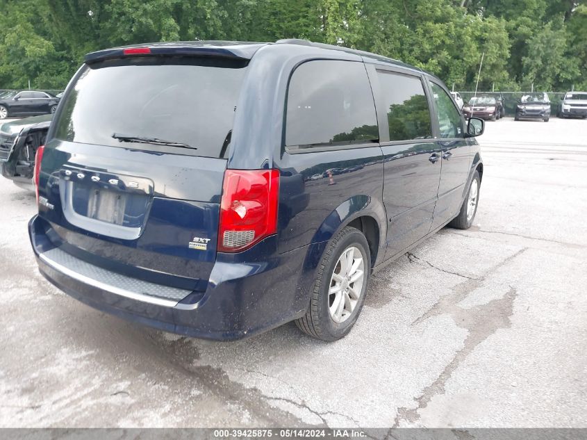 2014 Dodge Grand Caravan Sxt VIN: 2C4RDGCG3ER209811 Lot: 39425875