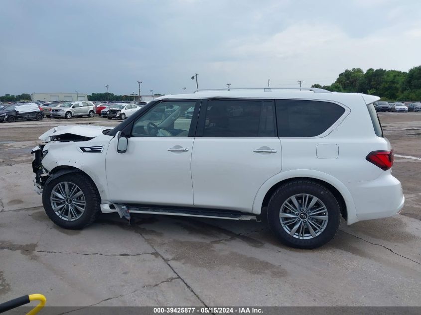 2021 Infiniti Qx80 Luxe Awd VIN: JN8AZ2AE6M9268542 Lot: 39425877