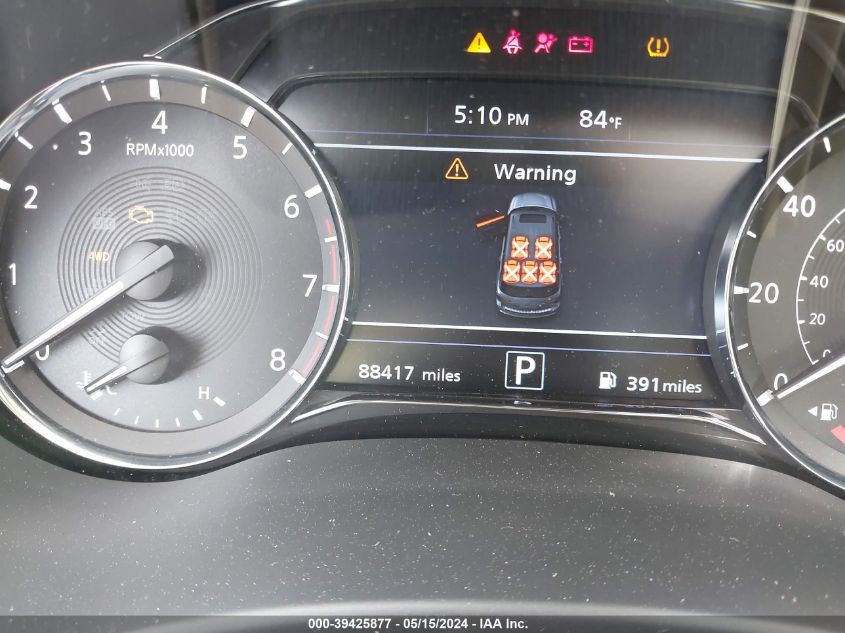 2021 Infiniti Qx80 Luxe Awd VIN: JN8AZ2AE6M9268542 Lot: 39425877