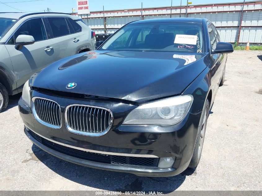 2012 BMW 740Li VIN: WBAKB4C55CC577043 Lot: 39425880