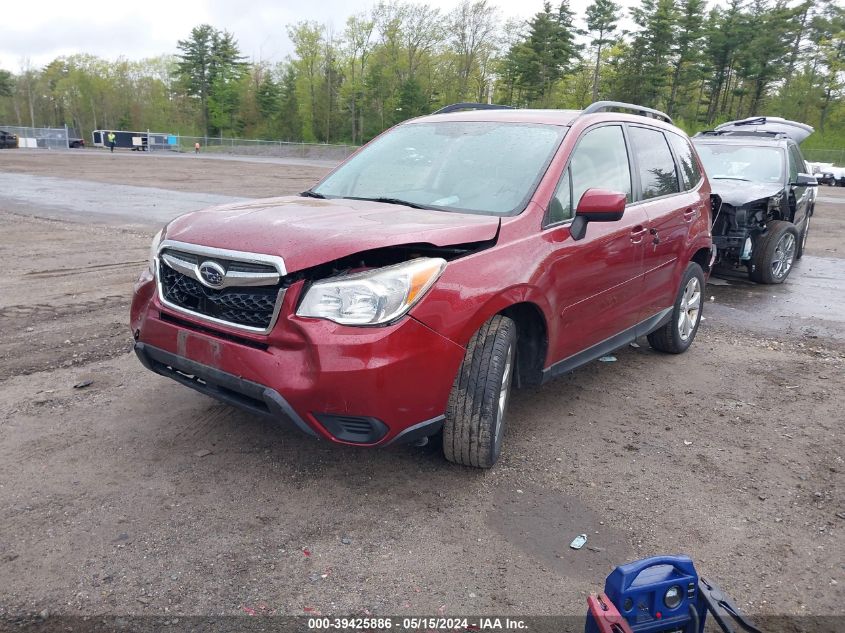 2014 Subaru Forester 2.5I Premium VIN: JF2SJAEC2EH467977 Lot: 39425886