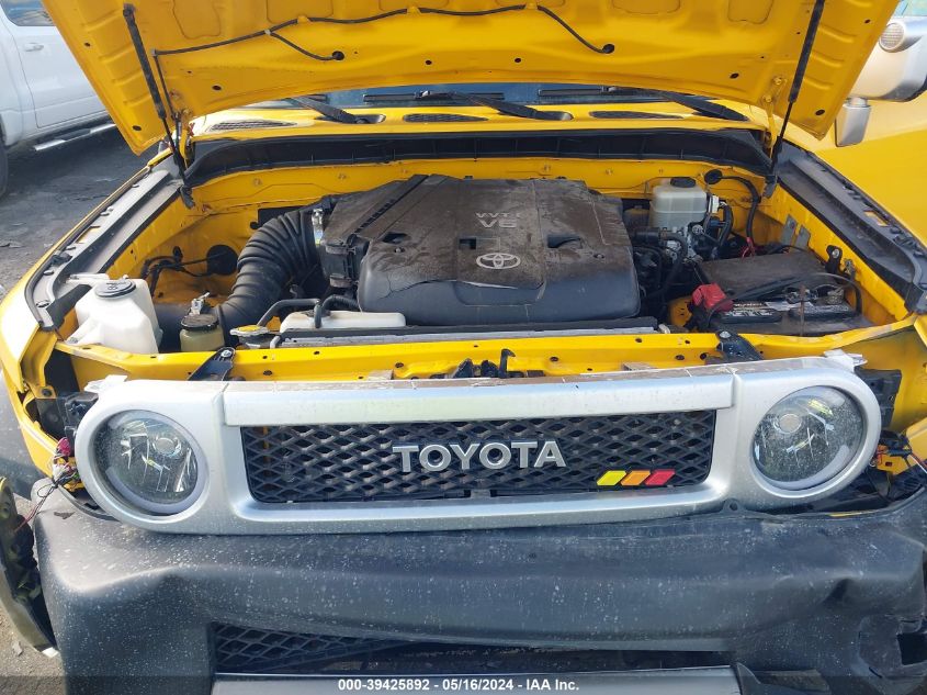 2009 Toyota Fj Cruiser VIN: JTEBU11F89K068100 Lot: 39425892