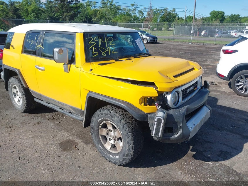2009 Toyota Fj Cruiser VIN: JTEBU11F89K068100 Lot: 39425892