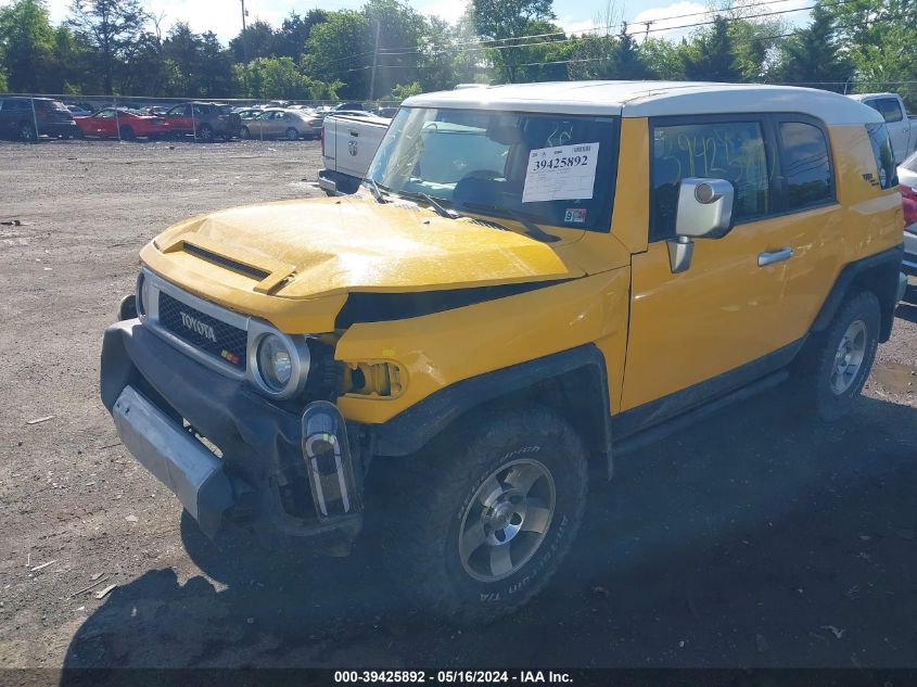 2009 Toyota Fj Cruiser VIN: JTEBU11F89K068100 Lot: 39425892