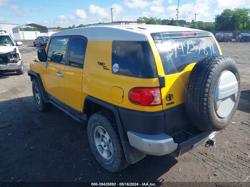 2009 Toyota Fj Cruiser VIN: JTEBU11F89K068100 Lot: 39425892