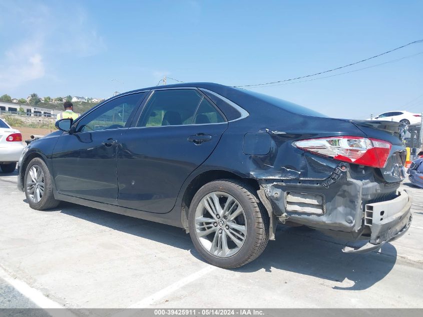 2016 Toyota Camry Le/Se/Xle/Xse VIN: 4T1BF1FK5GU144843 Lot: 39425911