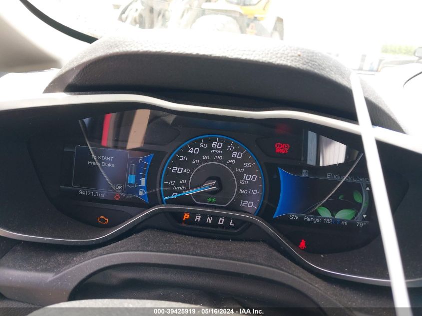 2016 Ford C-Max Energi Sel VIN: 1FADP5CUXGL116295 Lot: 39425919