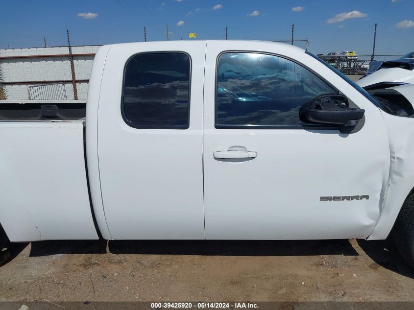 2010 GMC Sierra 1500 Sle VIN: 1GTSKVE38AZ250344 Lot: 39425920