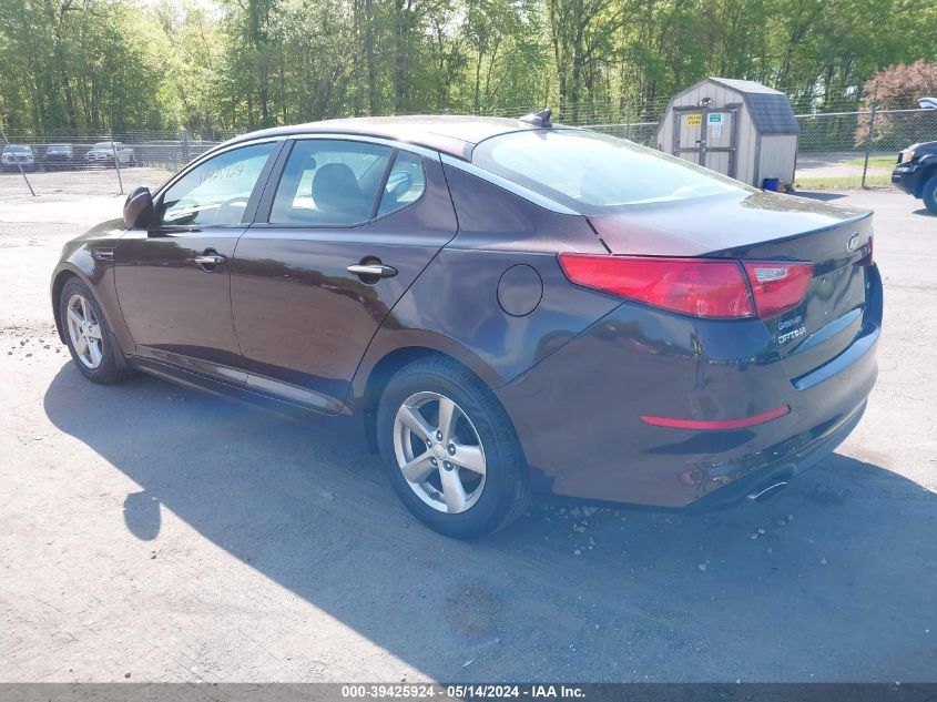 2015 Kia Optima Lx VIN: 5XXGM4A7XFG466578 Lot: 39425924