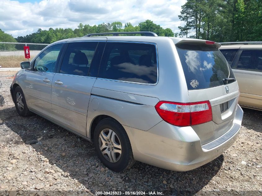 2007 Honda Odyssey Ex-L VIN: 5FNRL38667B423590 Lot: 39425923