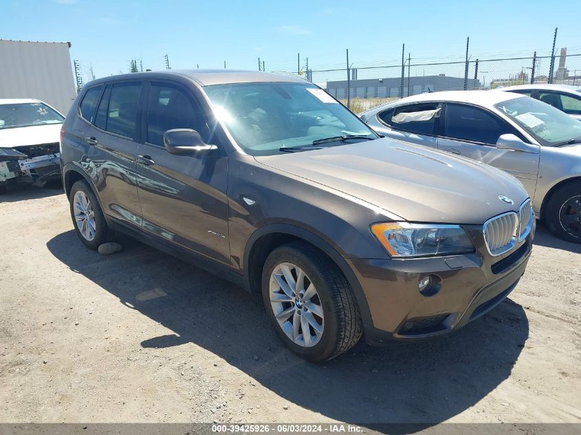 2013 BMW X3 xDrive28I VIN: 5UXWX9C52D0A28102 Lot: 39425926