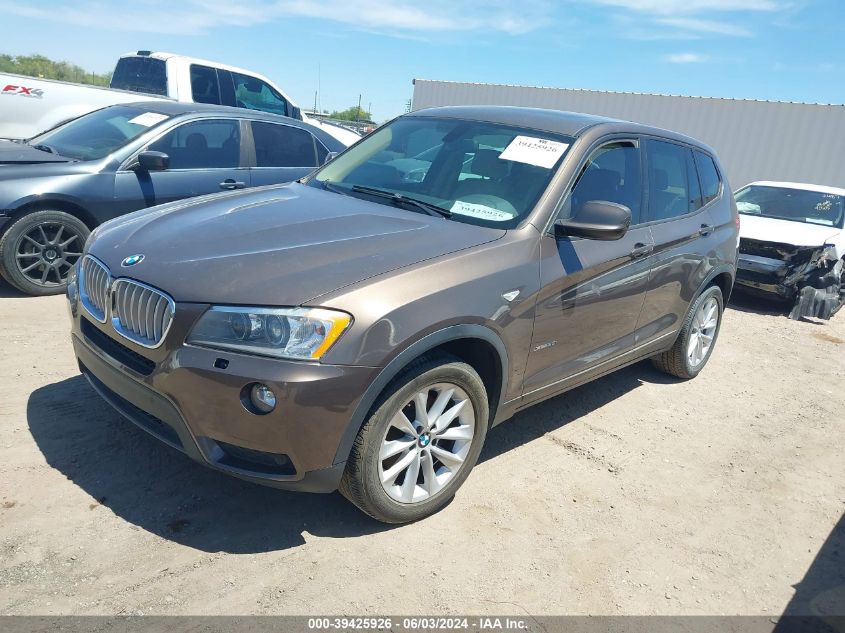 2013 BMW X3 xDrive28I VIN: 5UXWX9C52D0A28102 Lot: 39425926