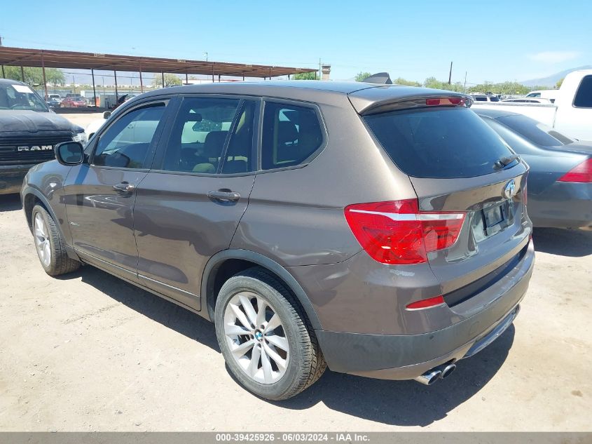 2013 BMW X3 xDrive28I VIN: 5UXWX9C52D0A28102 Lot: 39425926