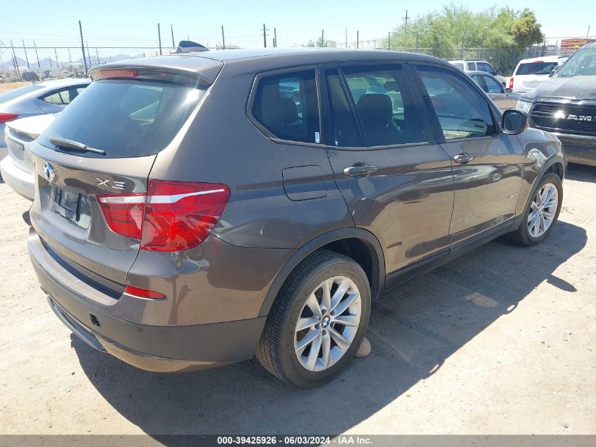 2013 BMW X3 xDrive28I VIN: 5UXWX9C52D0A28102 Lot: 39425926