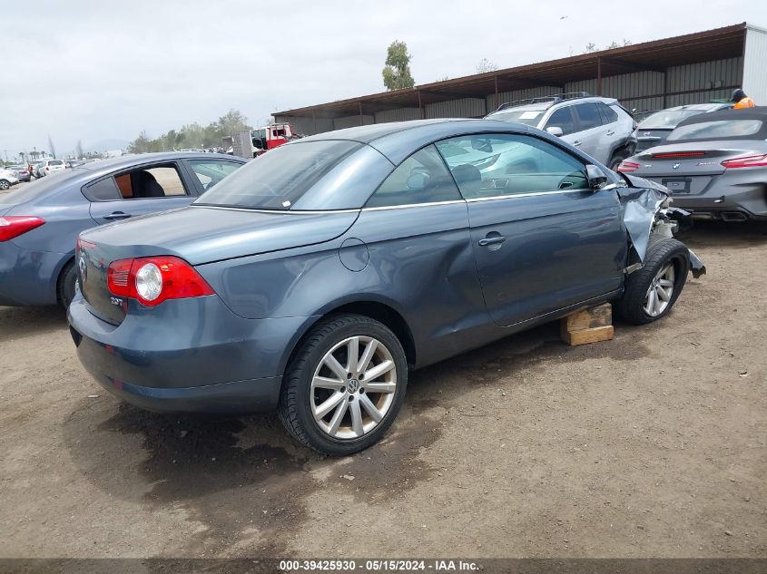 2007 Volkswagen Eos 2.0T VIN: WVWBA71F27V052891 Lot: 39425930