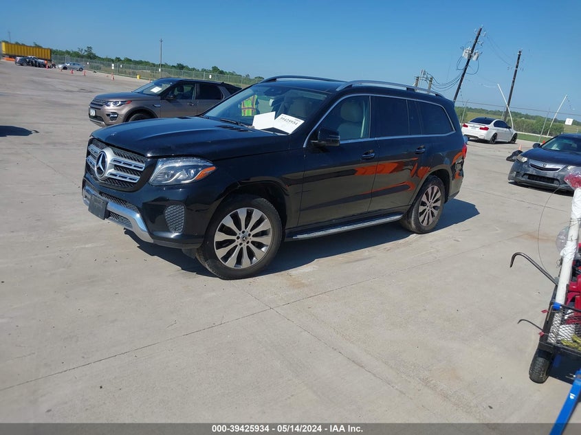 2019 Mercedes-Benz Gls 450 4Matic VIN: 4JGDF6EEXKB239419 Lot: 39425934