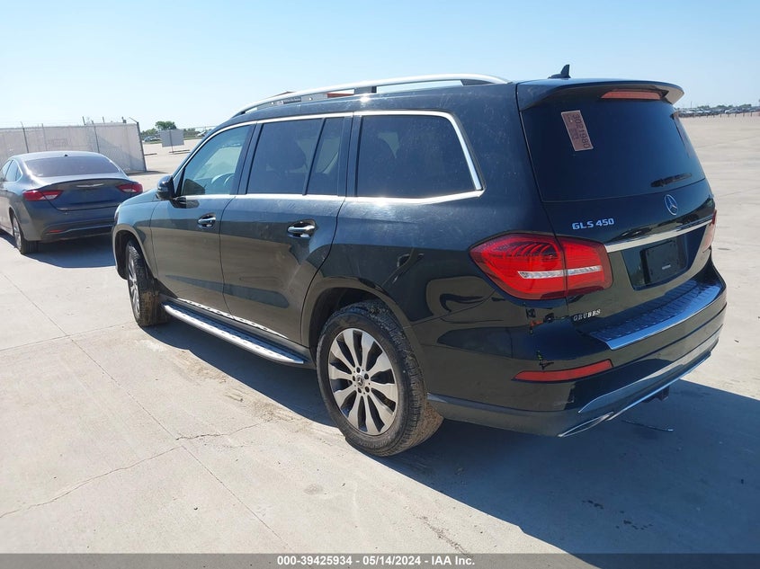 2019 Mercedes-Benz Gls 450 4Matic VIN: 4JGDF6EEXKB239419 Lot: 39425934