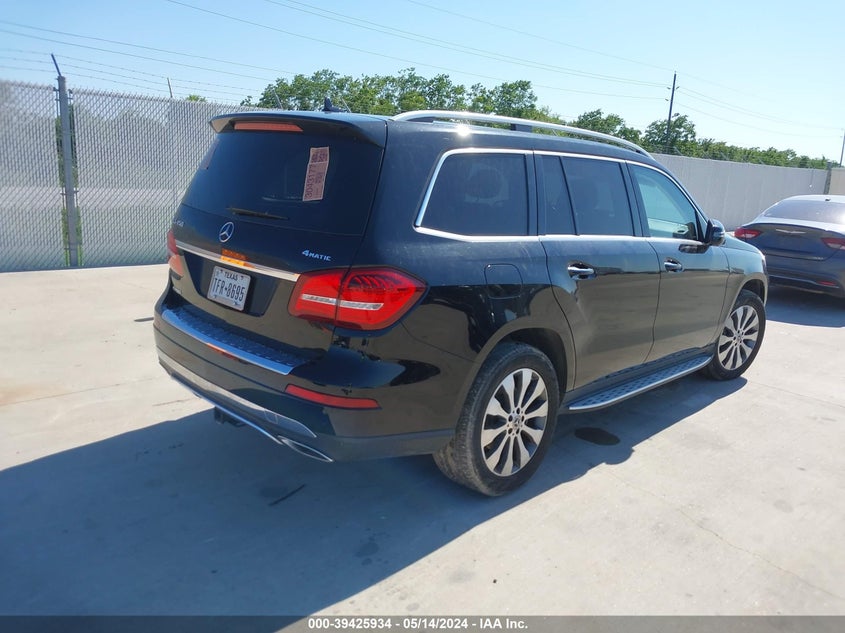 2019 Mercedes-Benz Gls 450 4Matic VIN: 4JGDF6EEXKB239419 Lot: 39425934