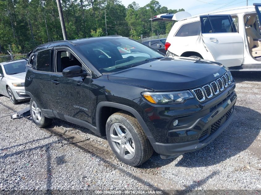 2024 Jeep Compass Latitude 4X4 VIN: 3C4NJDBN6RT595410 Lot: 39425949