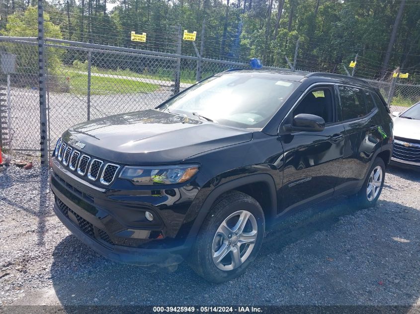 2024 Jeep Compass Latitude 4X4 VIN: 3C4NJDBN6RT595410 Lot: 39425949