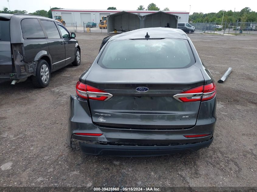 2019 FORD FUSION SE - 3FA6P0HD6KR213721