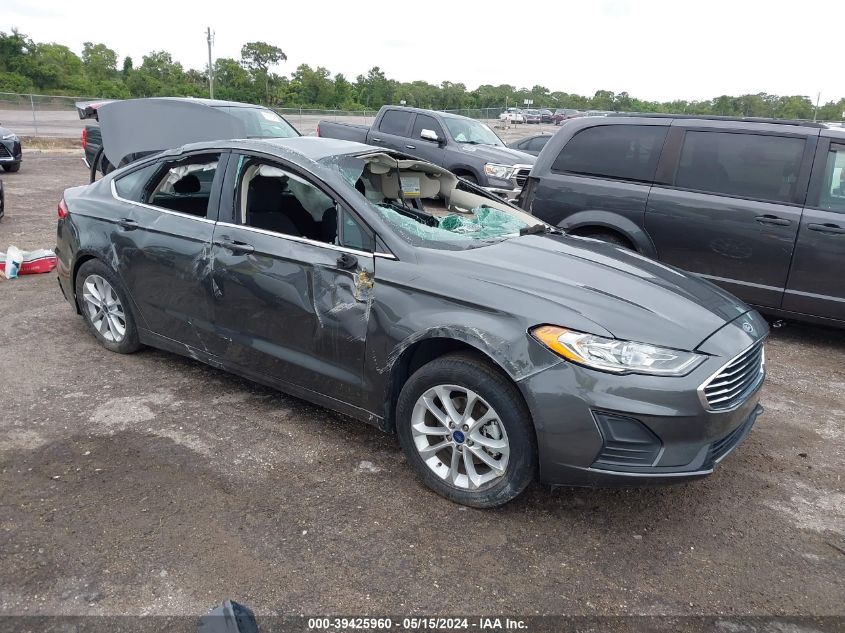 2019 Ford Fusion Se VIN: 3FA6P0HD6KR213721 Lot: 39425960