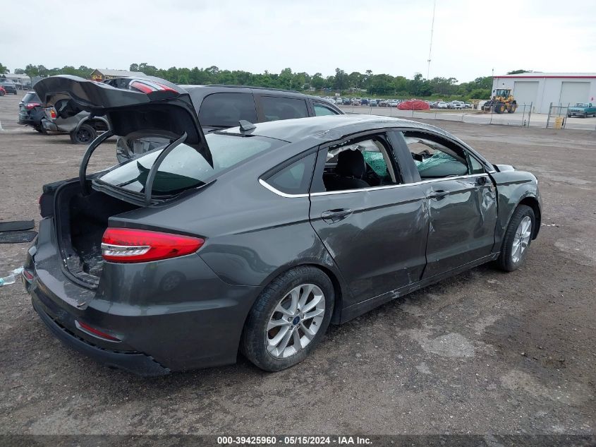 2019 Ford Fusion Se VIN: 3FA6P0HD6KR213721 Lot: 39425960