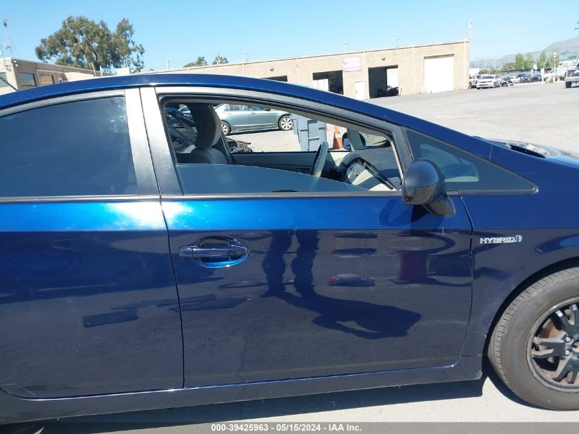 2013 Toyota Prius Two VIN: JTDKN3DU7D1726317 Lot: 39425963