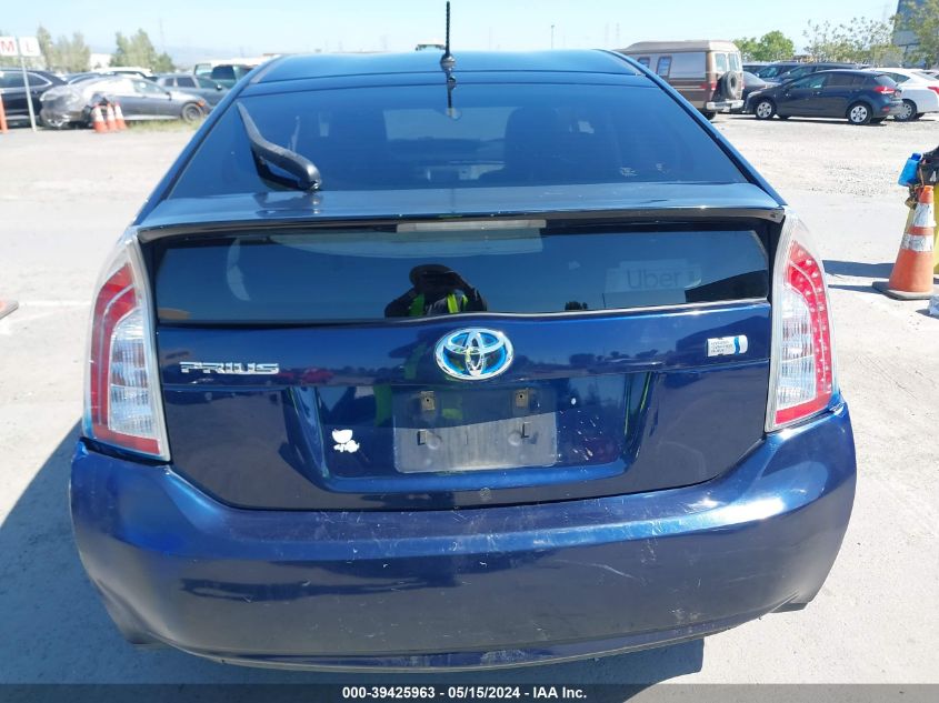2013 Toyota Prius Two VIN: JTDKN3DU7D1726317 Lot: 39425963