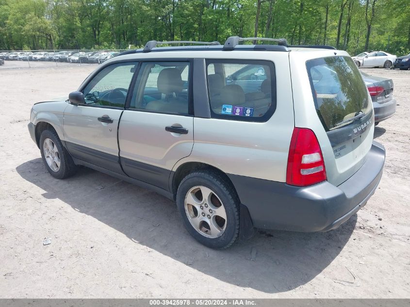 2005 Subaru Forester 2.5X VIN: JF1SG63615H735169 Lot: 39425978