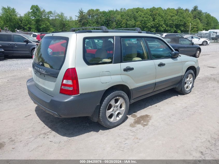 2005 Subaru Forester 2.5X VIN: JF1SG63615H735169 Lot: 39425978