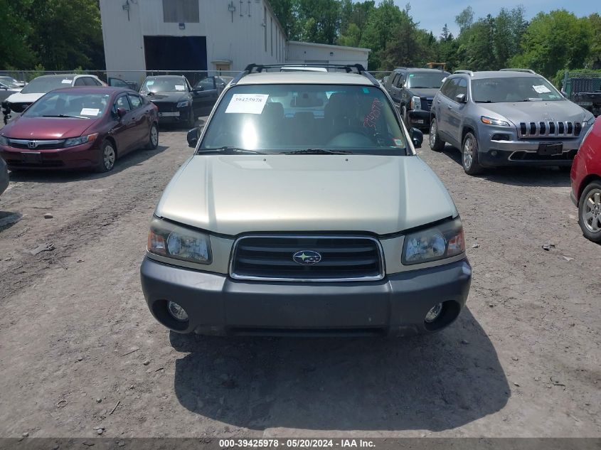 2005 Subaru Forester 2.5X VIN: JF1SG63615H735169 Lot: 39425978