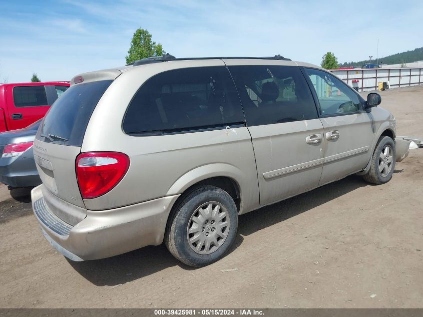 2005 Dodge Grand Caravan Sxt VIN: 2D4GP44L55R316452 Lot: 39425981